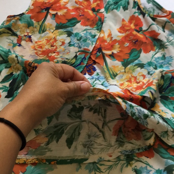 Meadow Rue Floral Anthropologie Top - Picture 7 of 8